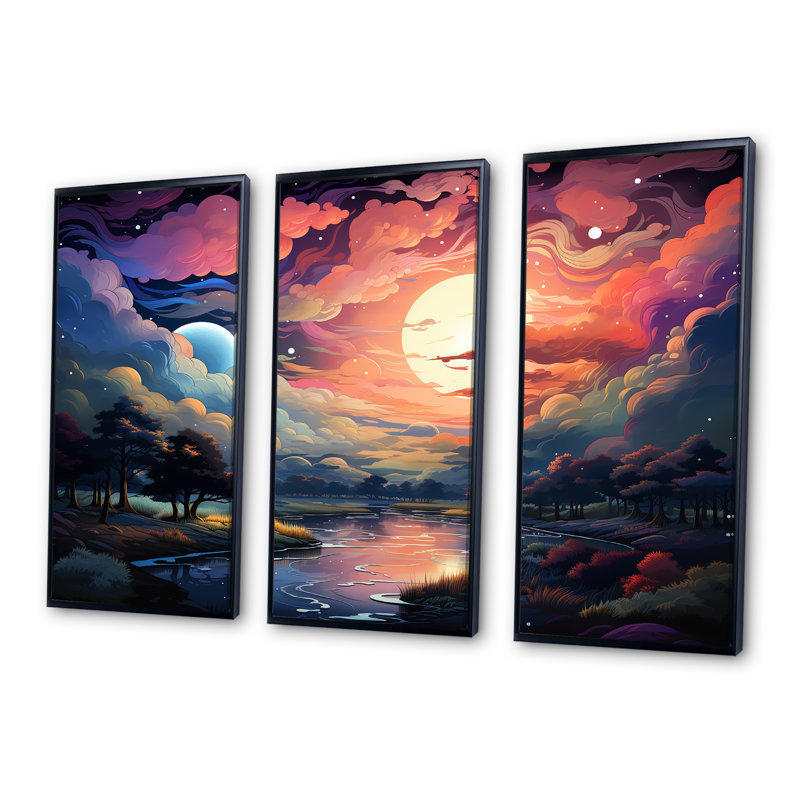 hi-dutch アート　HorizonSky Designart 
